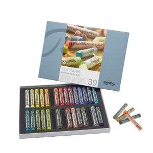 Rembrandt Artists Soft Pastels - Full Stick - 30 assorted colors