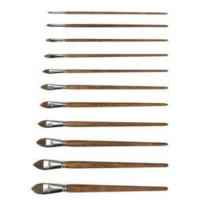 Paint Brush Cow Hair - Cat Tongue Tip