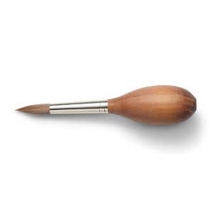 Paint Brush Synthetic Cow Hair - Egg-shaped