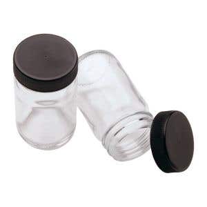 Paint Jars - Black Lid 100 ml/3.4 fl. oz.