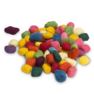 Filges Felt Beads - assorted colors