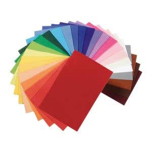 Felt 100% Wool Heavy - 54 sheets - 27 assorted colors