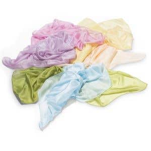 Filges Plant-dyed Silk Cloths - 35" x 35" - 6 Pastel Colors