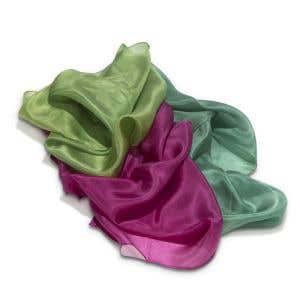 Filges Seasonal Plant-dyed Silk Set - 21.65" x 21.65" - Summer