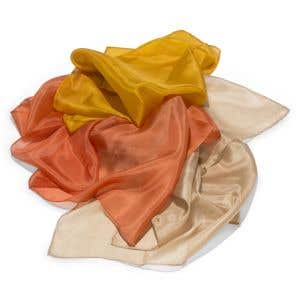 Filges Seasonal Plant-dyed Silk Set - 21.65" x 21.65" - Autumn