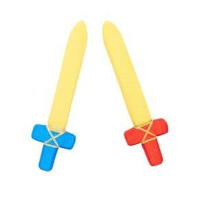 Sarah's Silks Soft Swords - blue or red