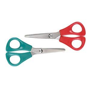 Children's scissors- plastic handle - 5" - blunt tip