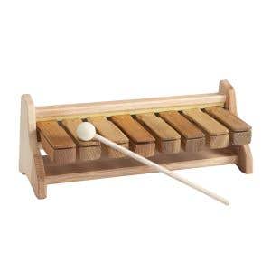 Choroi Pentatonic Xylophone Blocks Set w/ stand & mallet - 7 tones