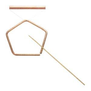 Choroi Pentangle Set Bronze Small Blank ø 0.3" w/beater & handle