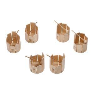 Auris Stir Xylophone Drum Set of 6 Pieces Melody, Wave, & Classic Tone w/ mallets