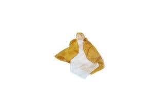 Nanchen Silk Doll 11.8" - Gold Yellow/White