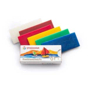 Stockmar Modelling Beeswax Box - 6 assorted colors