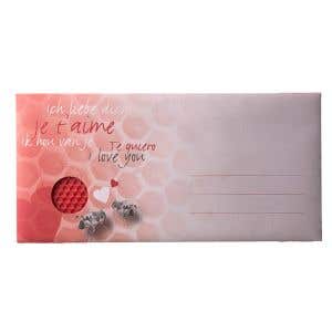 Dipam Christmas Greetings Love - envelope with beeswax sheet, wick - 10 envelopes