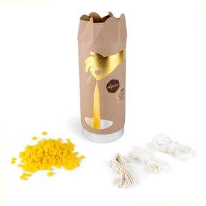 Dipam Dipping Sets ZDK - beeswax pellets, wick, dipping tin - 4 sets