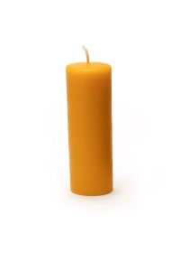 Dipam Pillar Candles ST2 - 5.5" x 2" - 4 pieces - beeswax