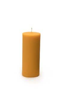 Dipam Textured Pillar Candles STS2 - 7.5" x 3.1" - 2 pieces - beeswax