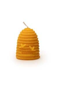 Dipam Beehive Candles KO - 3.2 x 2.5" - 4 pieces - Beeswax