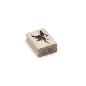 Encaustic Art Stamp - Small Fairy