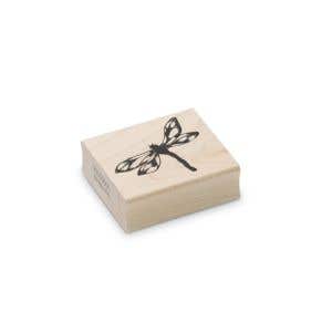 Encaustic Art Stamp - Dragonfly