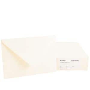 Elephant grass envelopes - 50 pieces
