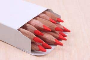 Yorik Triangular Color Pencils - box of 12 - single color